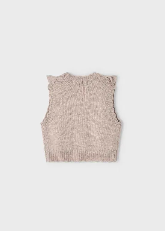 Mayoral Knit Vest - Hazelnut Vigore