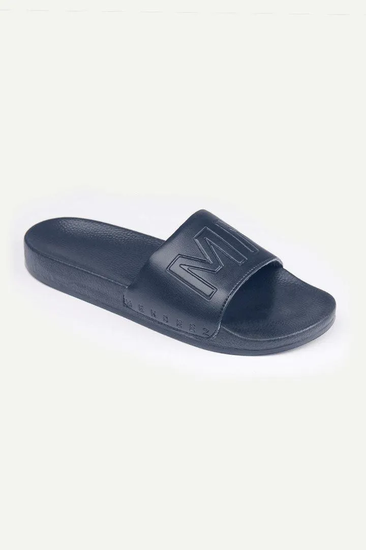 Mendeez Signature Slides - Navy Blue