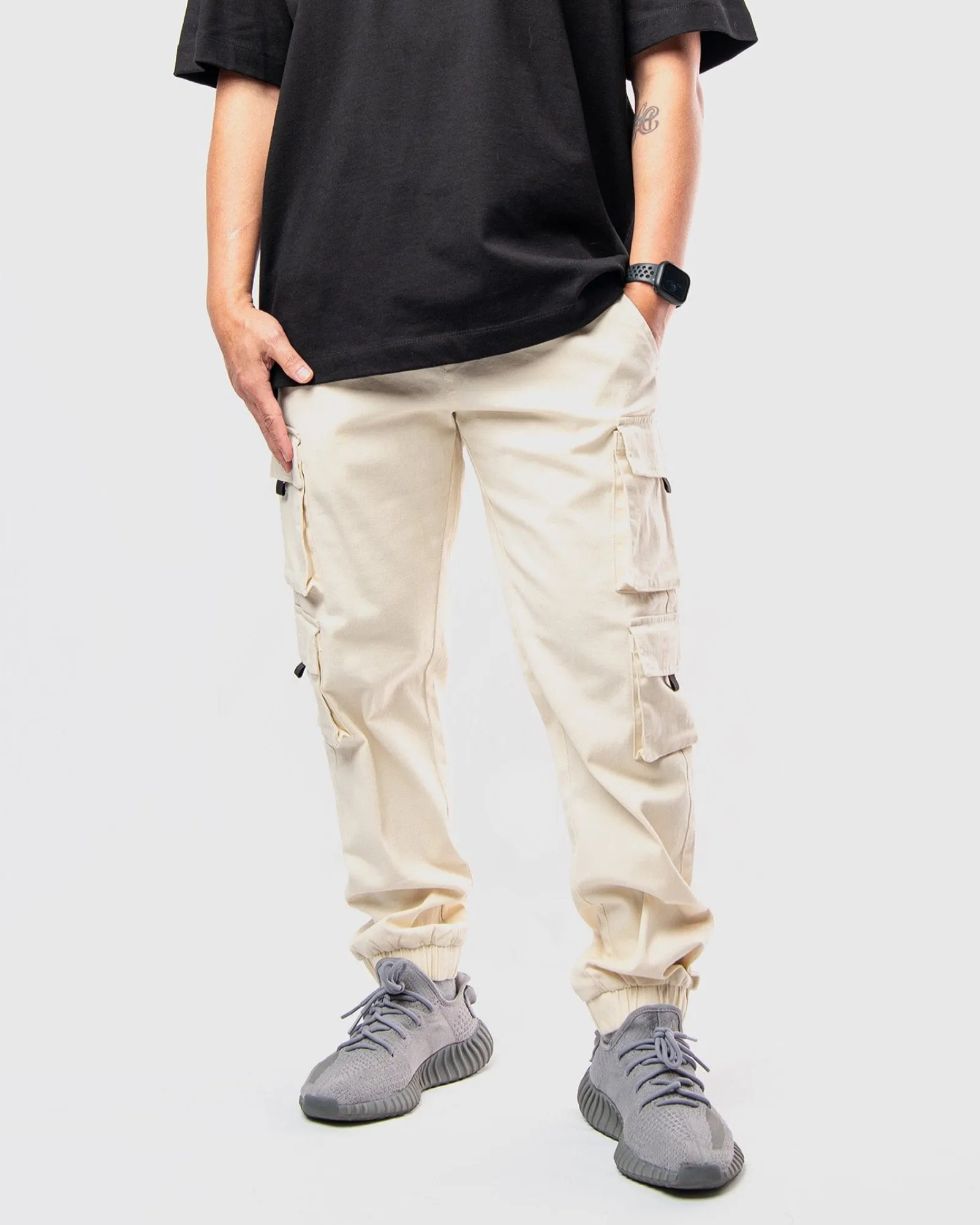 MEN'S HILKIAH TWILL UTILITY CARGO JOGGERS