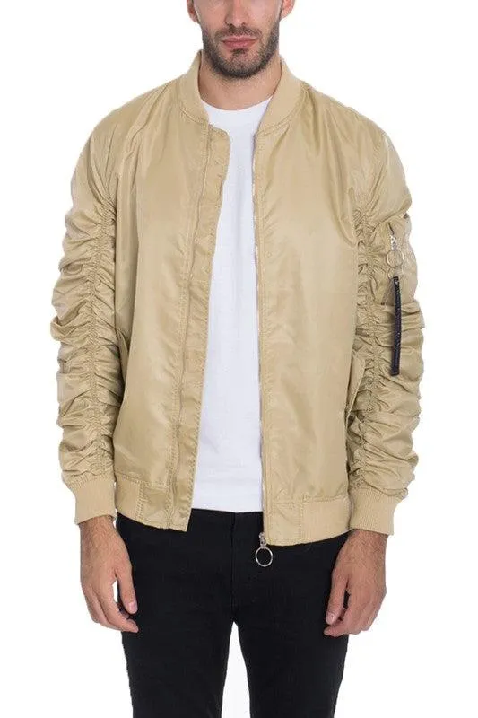 Mens Lined Bomber Jackets