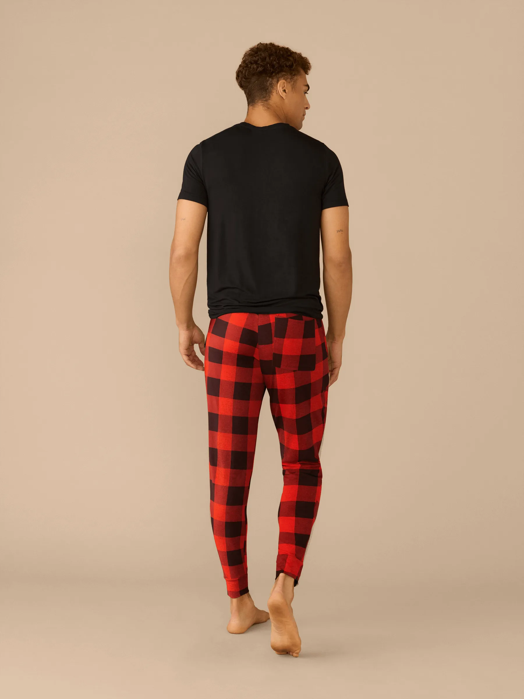 Men's Modal Jogger | Buffalo Plaid