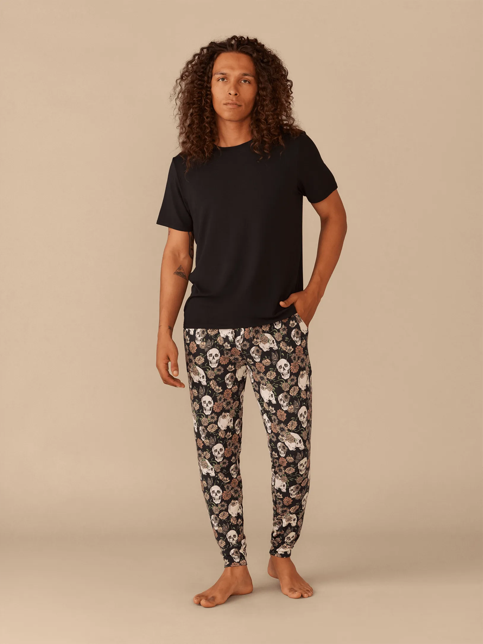 Men's Modal Jogger | Dead Flowers