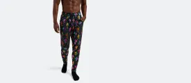 Men's Modal Jogger | Disco Shrooms