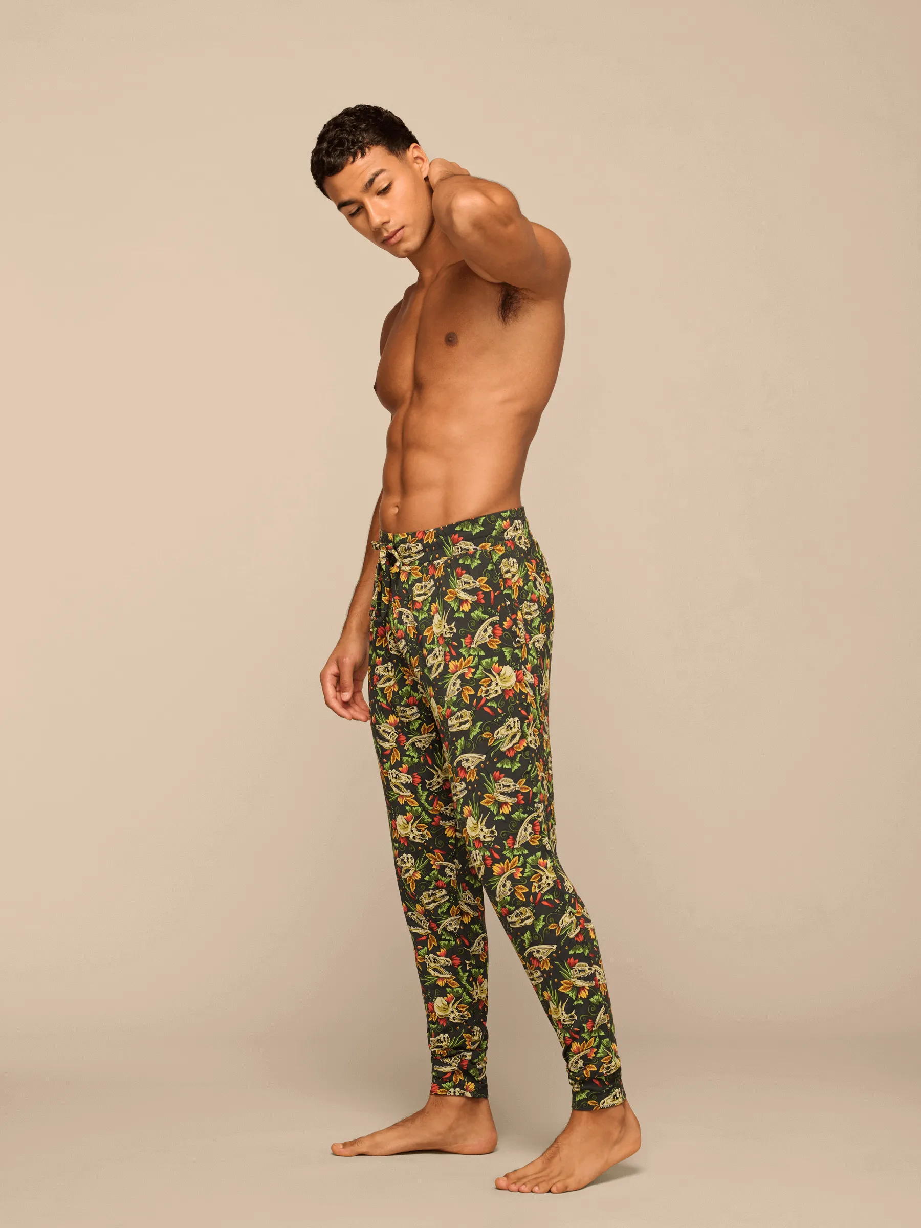 Men's Modal Jogger | Jurassic Garden