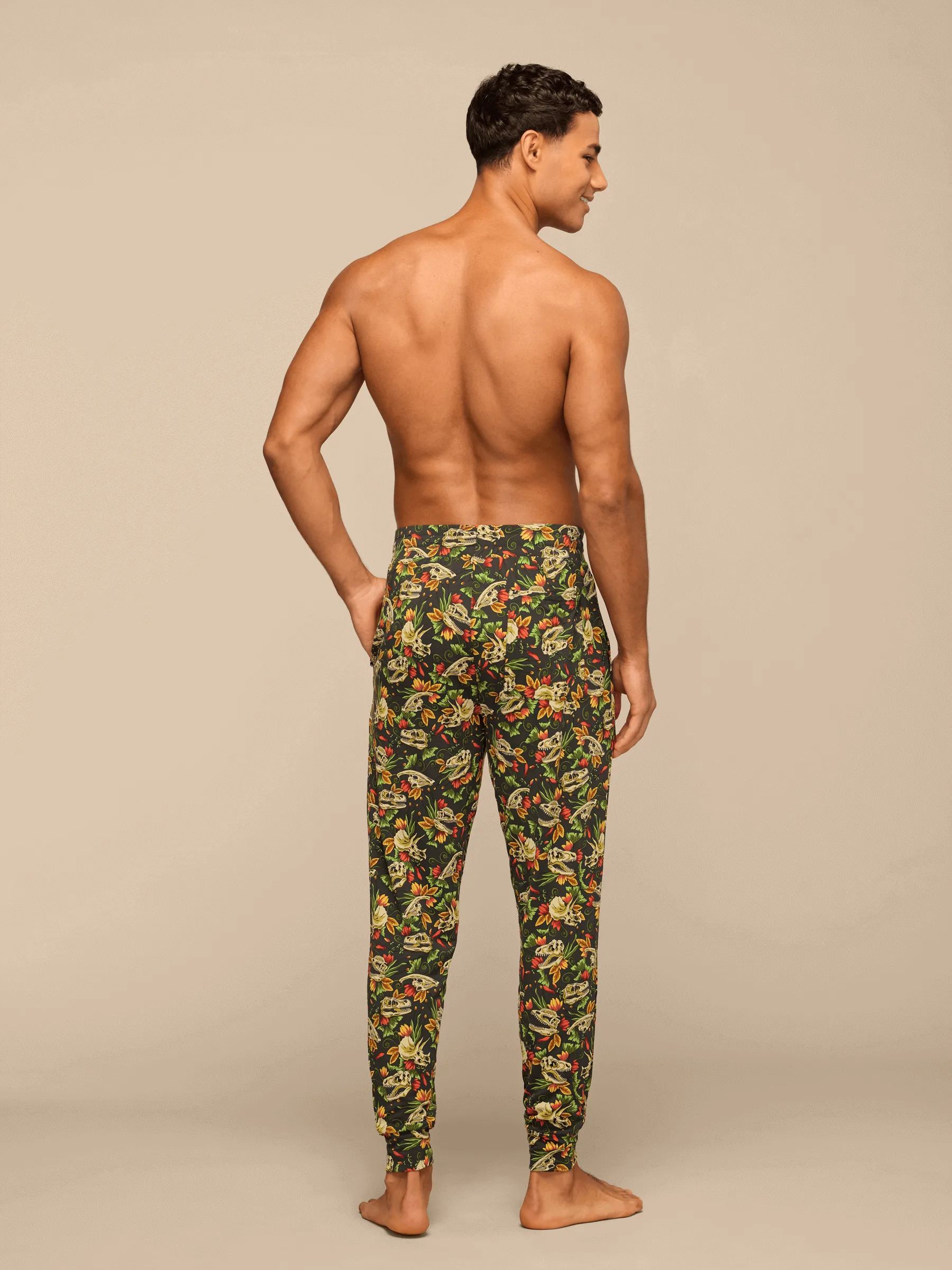 Men's Modal Jogger | Jurassic Garden