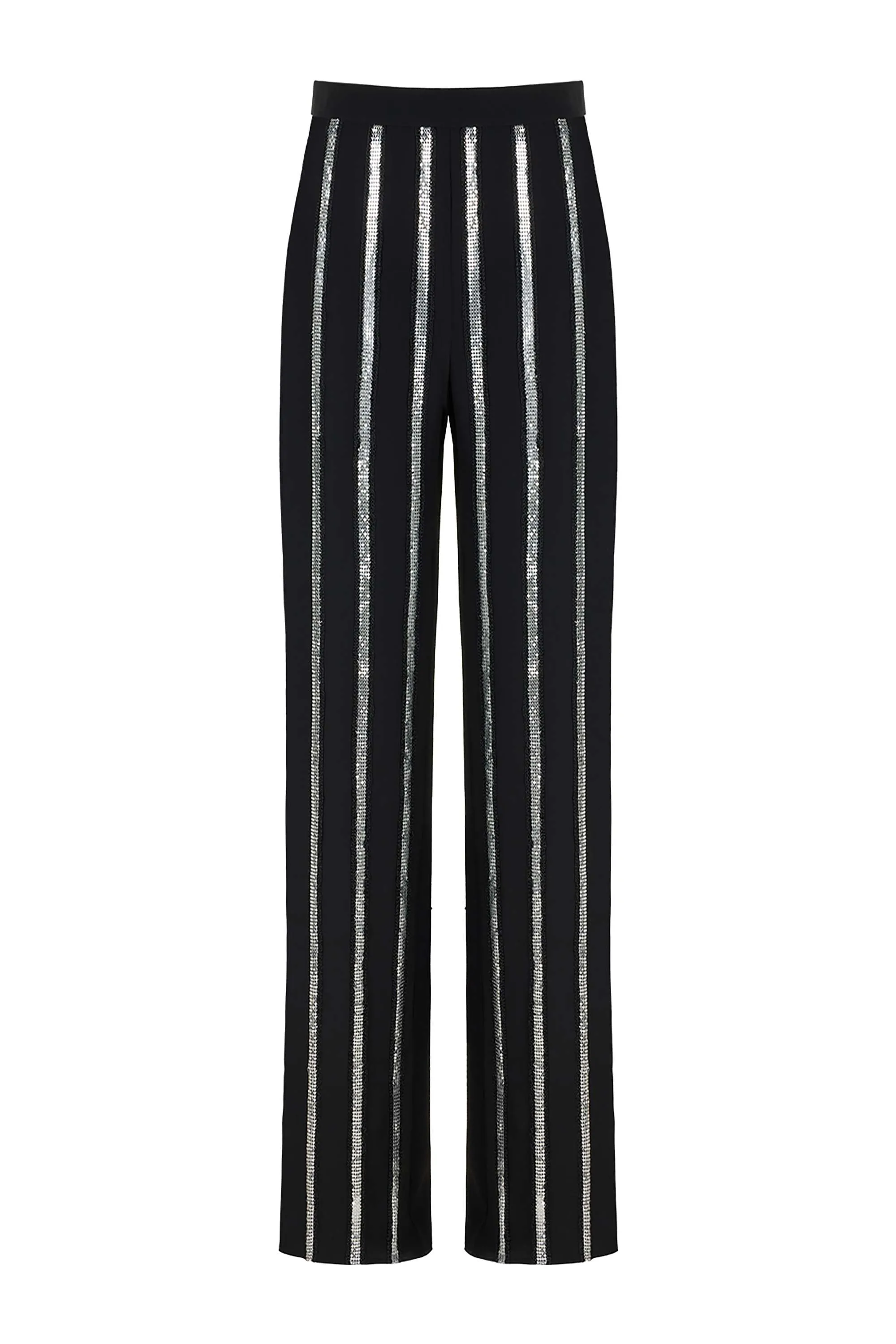 Metallic Striped Pants (Final Sale)