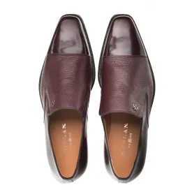 Mezlan Burgundy Men's Slip-On Classic Style Dress Shoes MILANI Style-18984