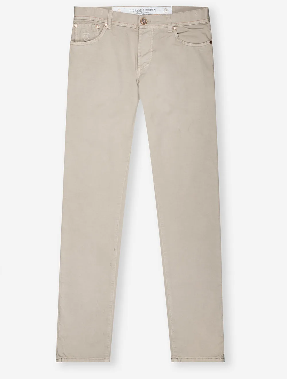 Milano Luxury Denim Jean-Beige