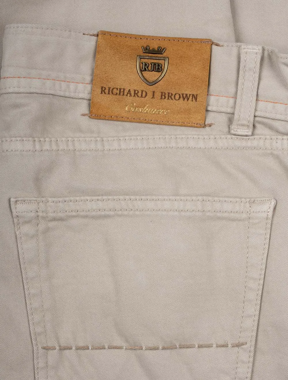 Milano Luxury Denim Jean-Beige