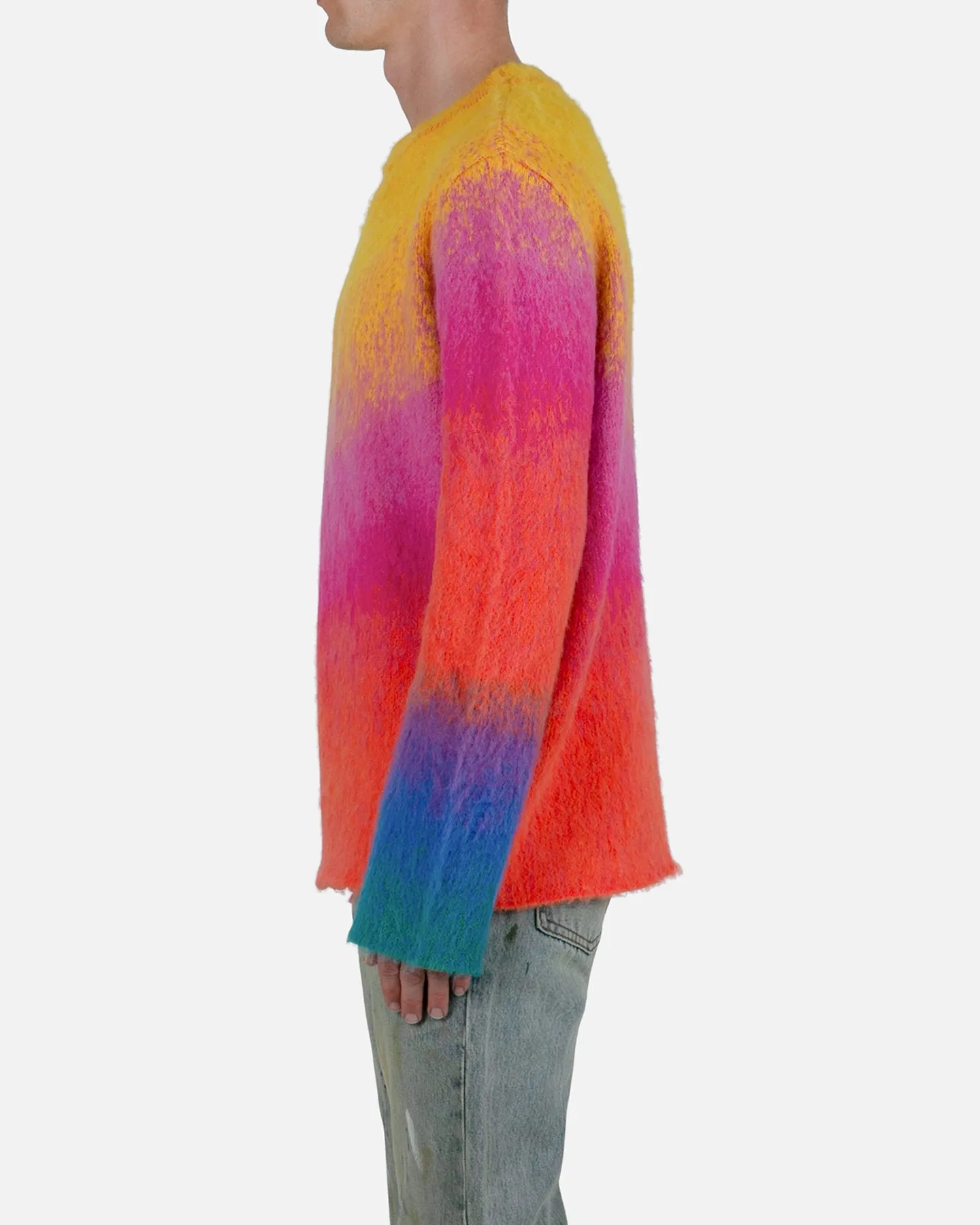 MNML Brushed Gradient Sweater Multi-Coloured