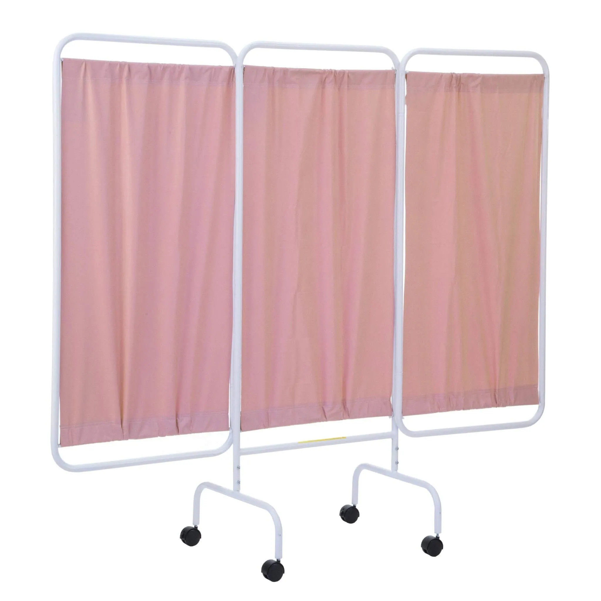 Mobile Antimicrobial Three Panel Privacy Screen, USA Made