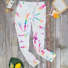 Multi-Color Tie Dye Joggers