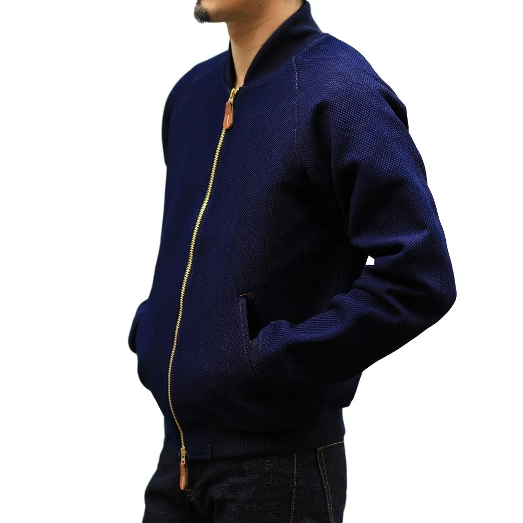 OD SDA "Kasezome" Indigo Sashiko Selvedge Bomber Jacket