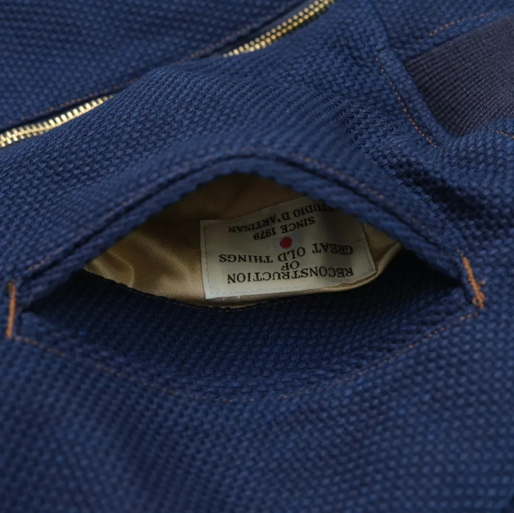 OD SDA "Kasezome" Indigo Sashiko Selvedge Bomber Jacket