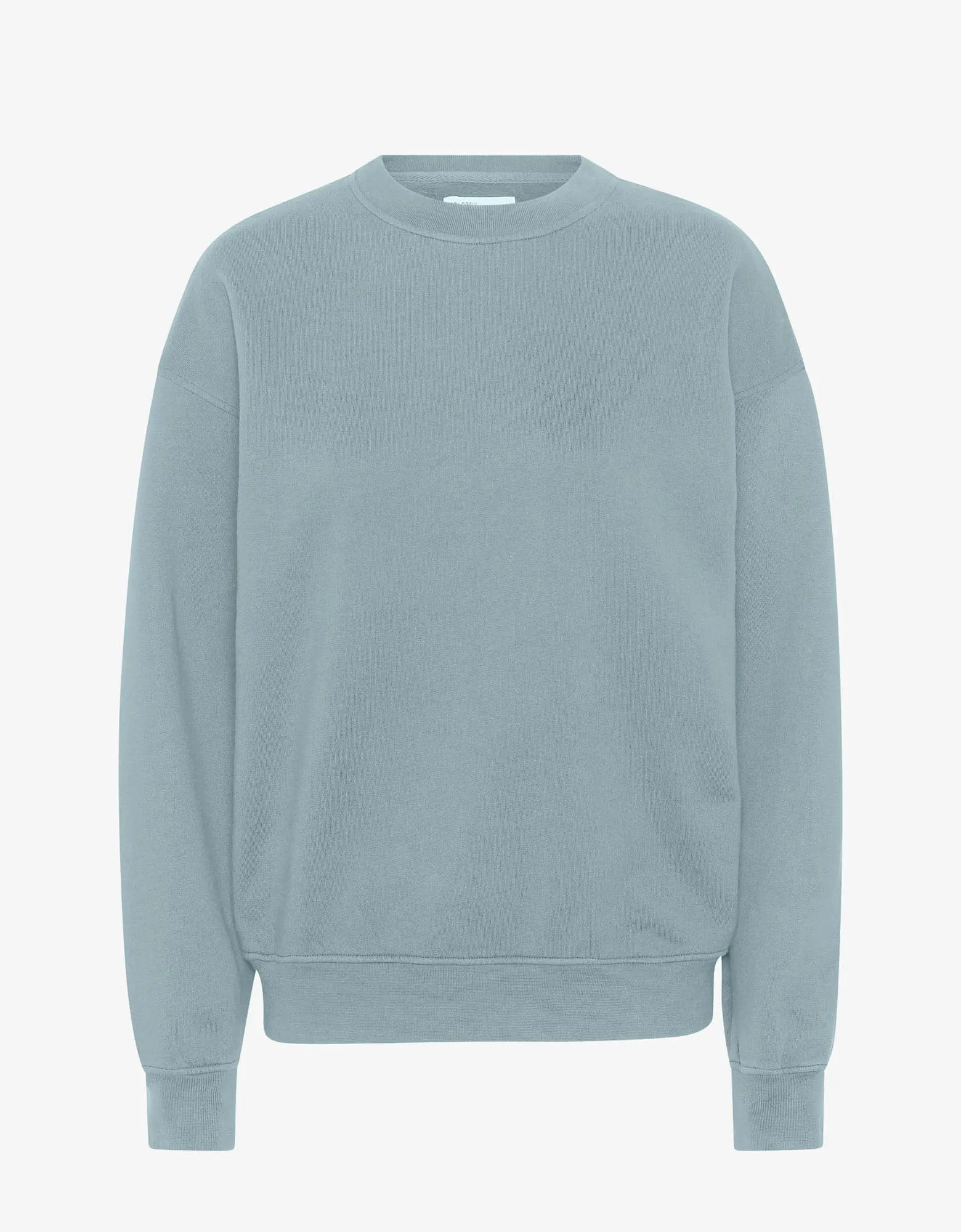 Organic Oversized Crew - Steel Blue