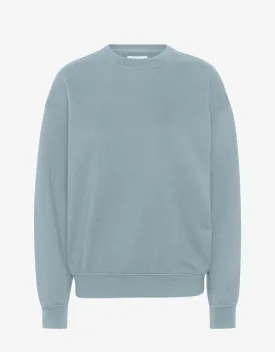 Organic Oversized Crew - Steel Blue