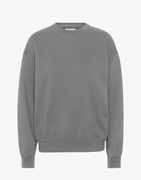 Organic Oversized Crew - Storm Grey