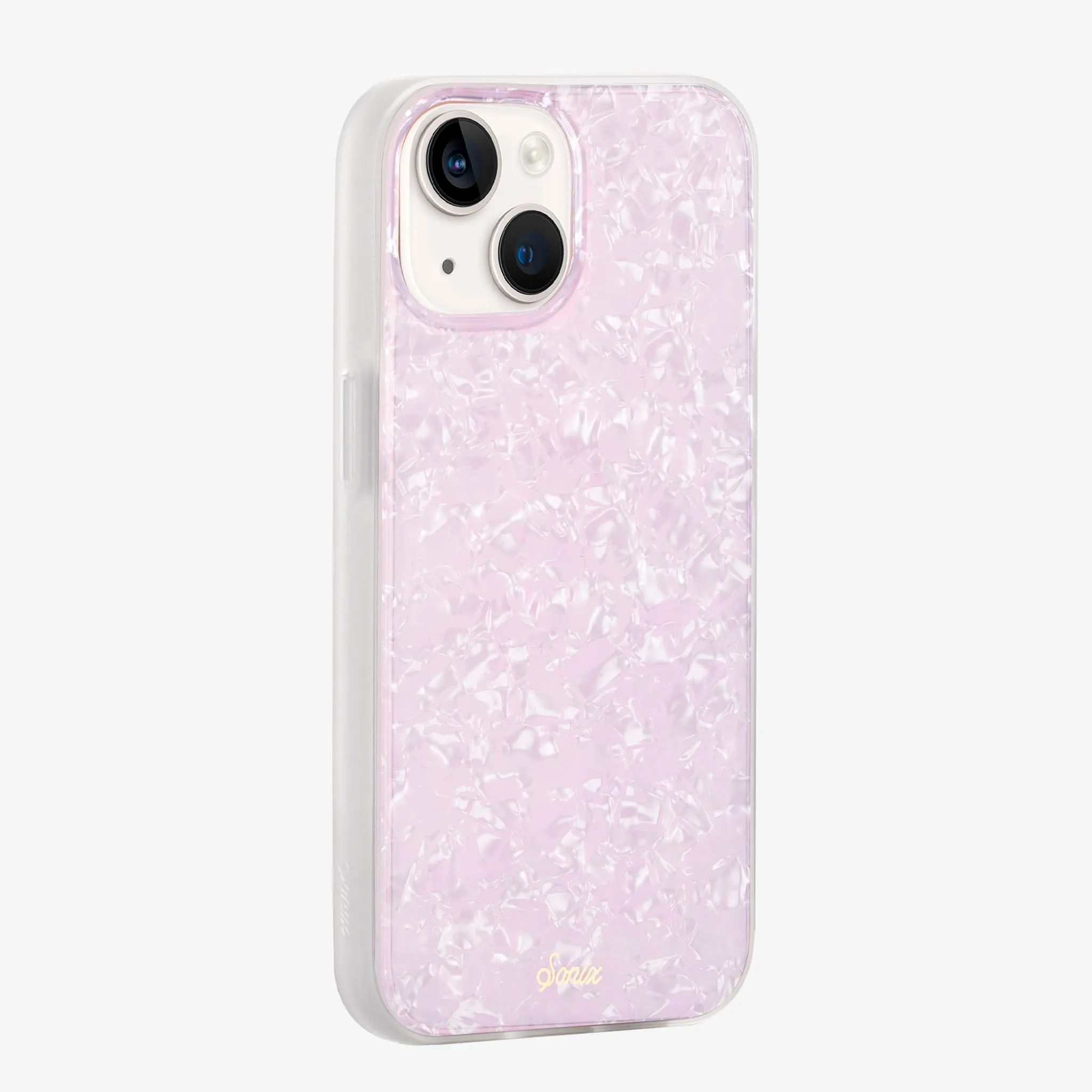 Pink Pearl Tort iPhone Case