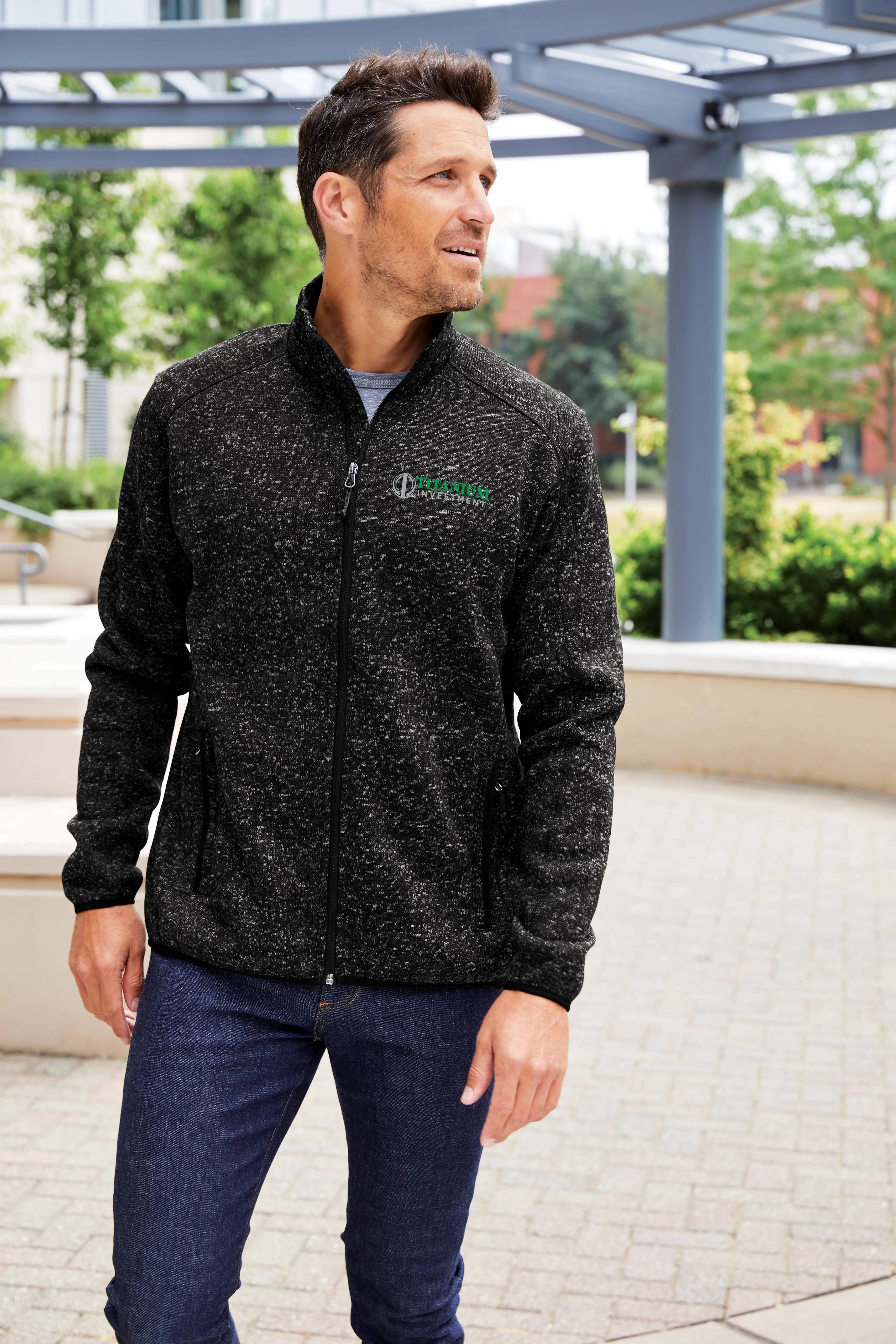 Port Authority Sweater Fleece Jacket