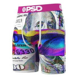 PSD Men's Multicolor Thermal $Plit Boxer Briefs Medium Underwear - 224180019-MUL-M