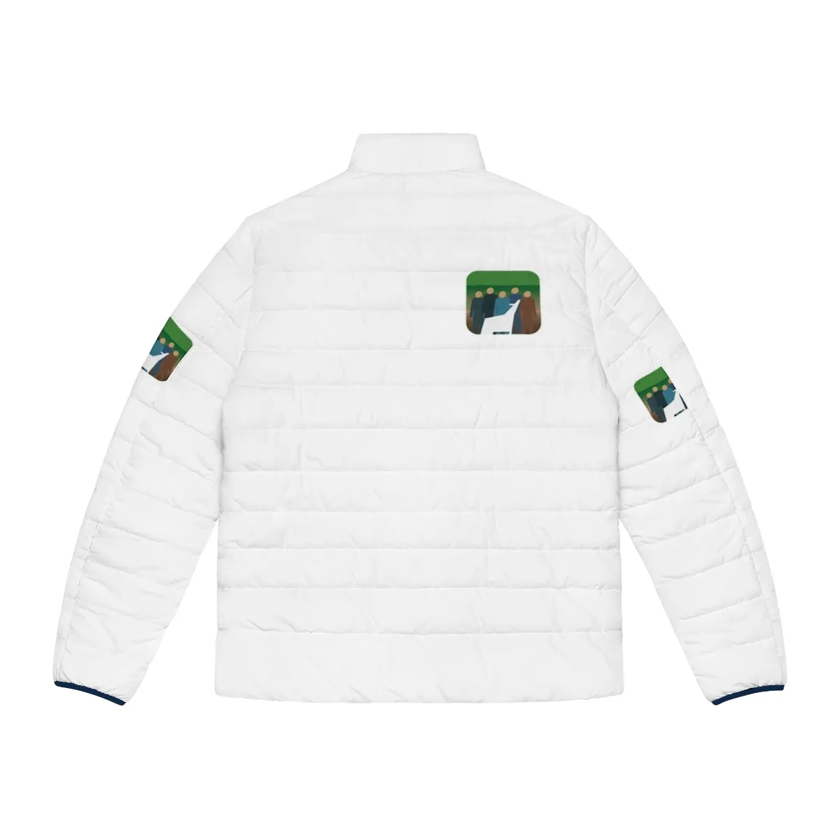 "Now Apps What I Call Pet Sounds" Puffer Jacket - Music Inspired Winter Outerwear