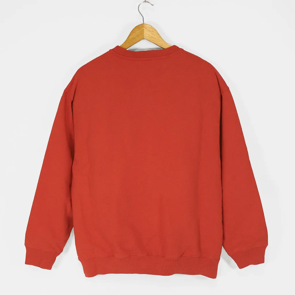 Rassvet (Paccbet) - Captek Crewneck Sweatshirt - Heather Orange