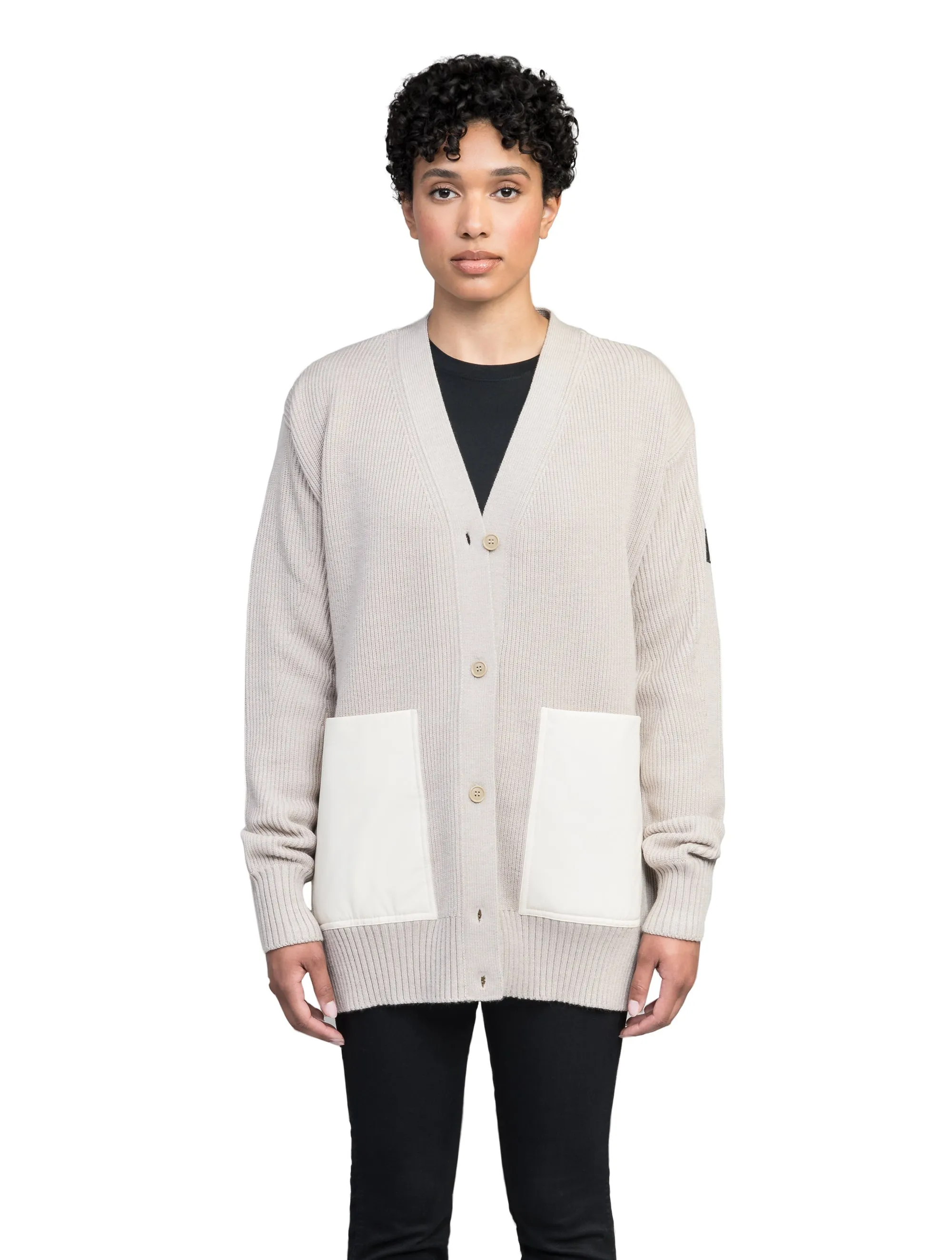 Riga Women's Tailored Button Front Cardigan