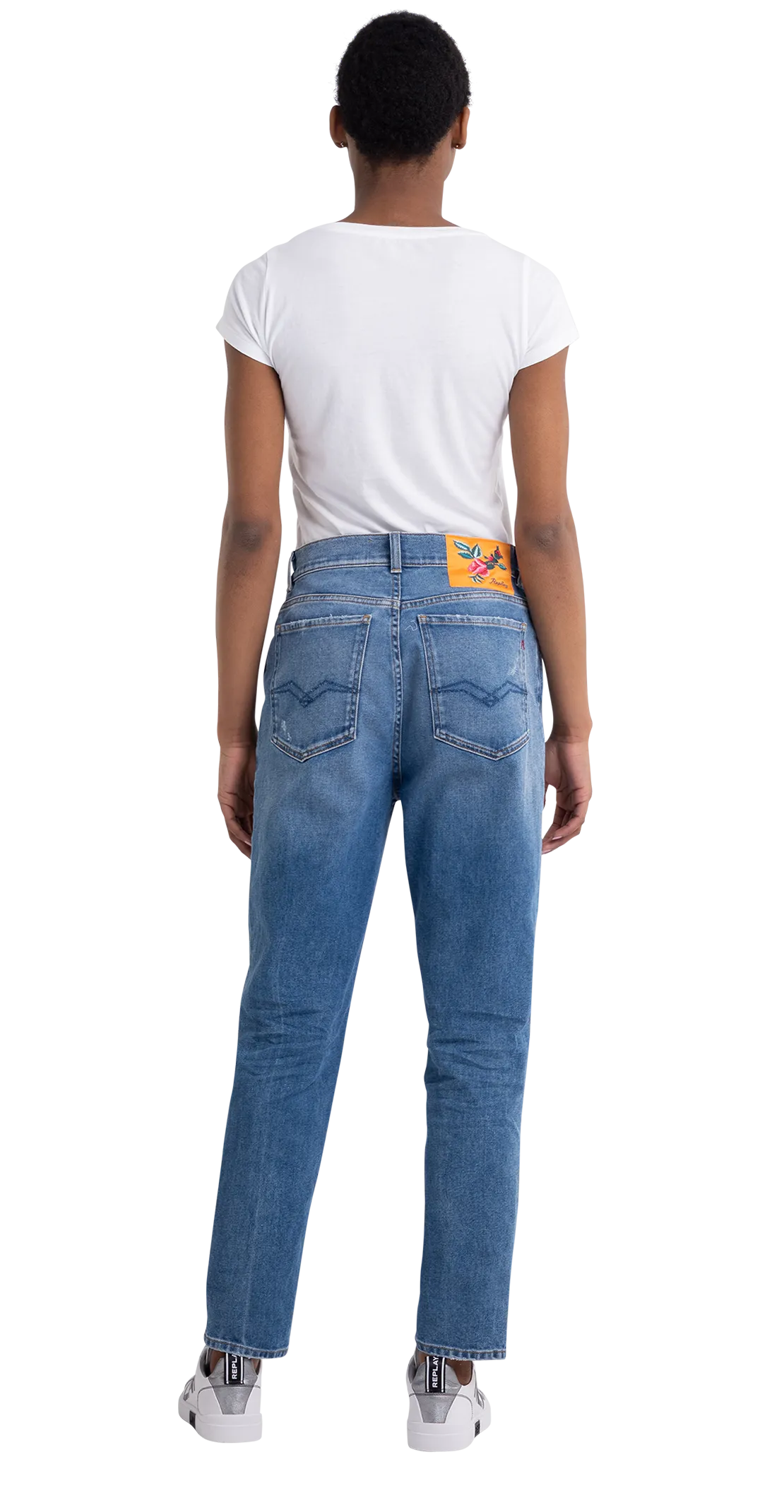 Rose Label Tapered Fit Kiley Jeans