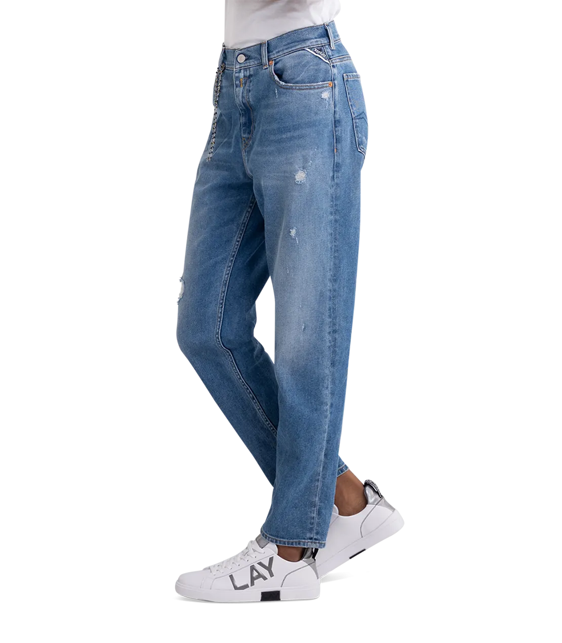 Rose Label Tapered Fit Kiley Jeans