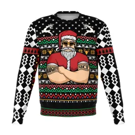 Santa Bouncer Ugly Christmas Sweater