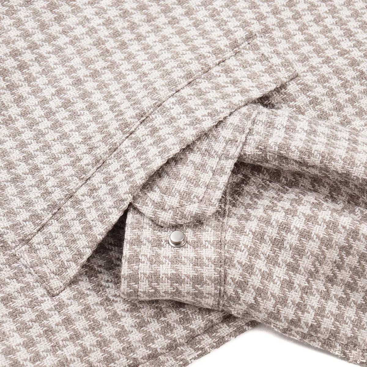 Sartorio Woven Wool-Silk-Linen Jacket