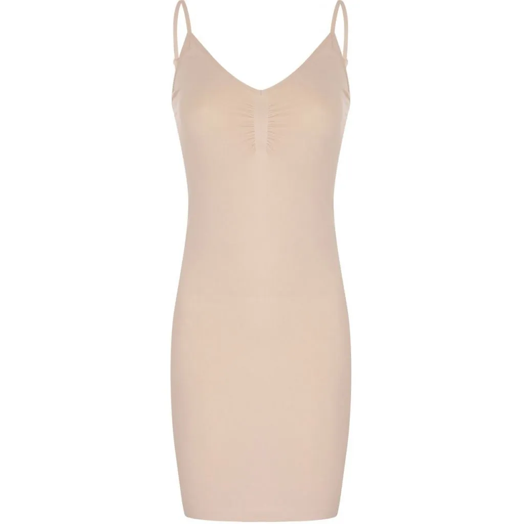 Seamless dress - nude