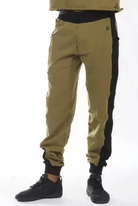 Slim Fit Jogger in Forest Green