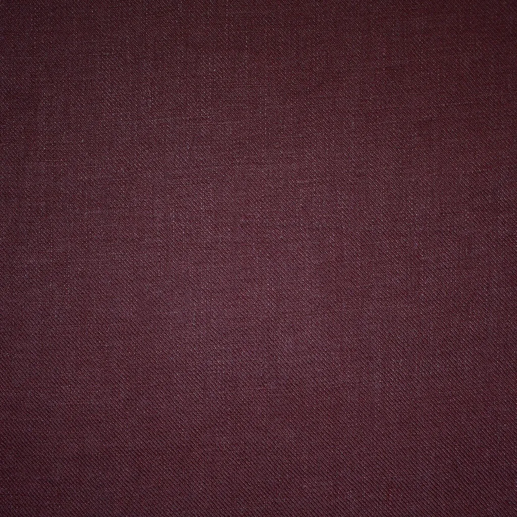 Soft Washed Linen Twill Bottom Weight Plum