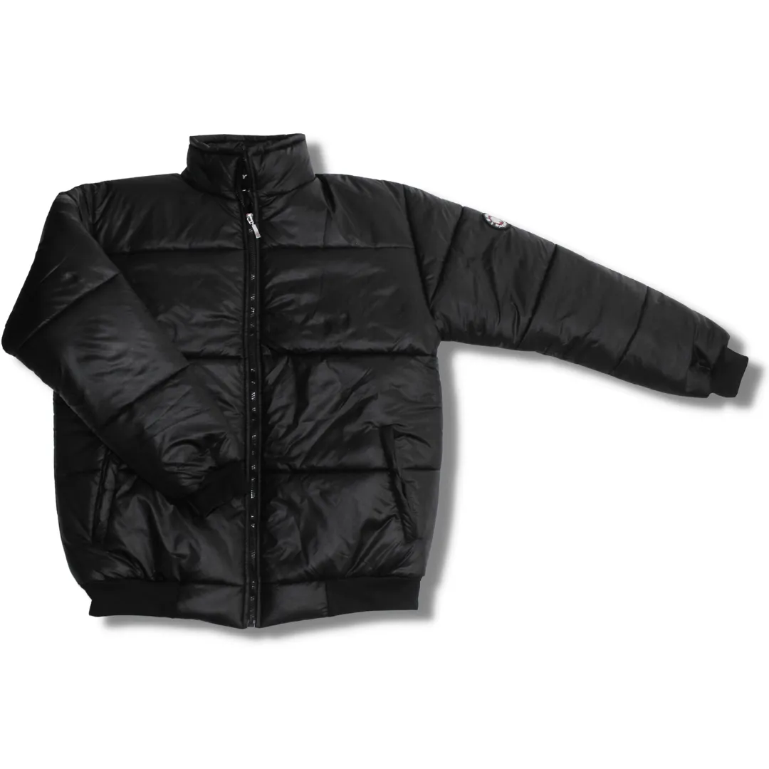 Street Smarts - Puffer Jacket  (BLACK)