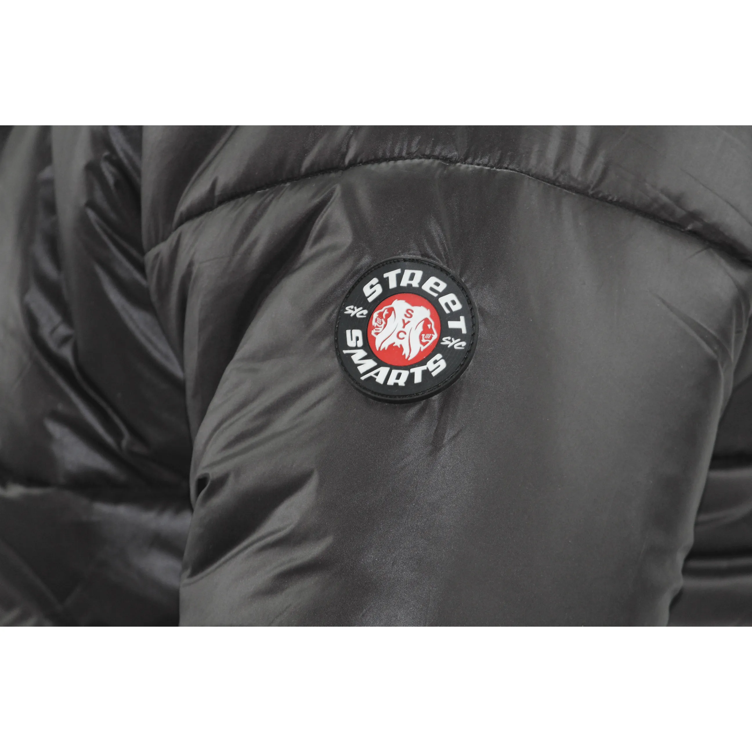 Street Smarts - Puffer Jacket  (BLACK)