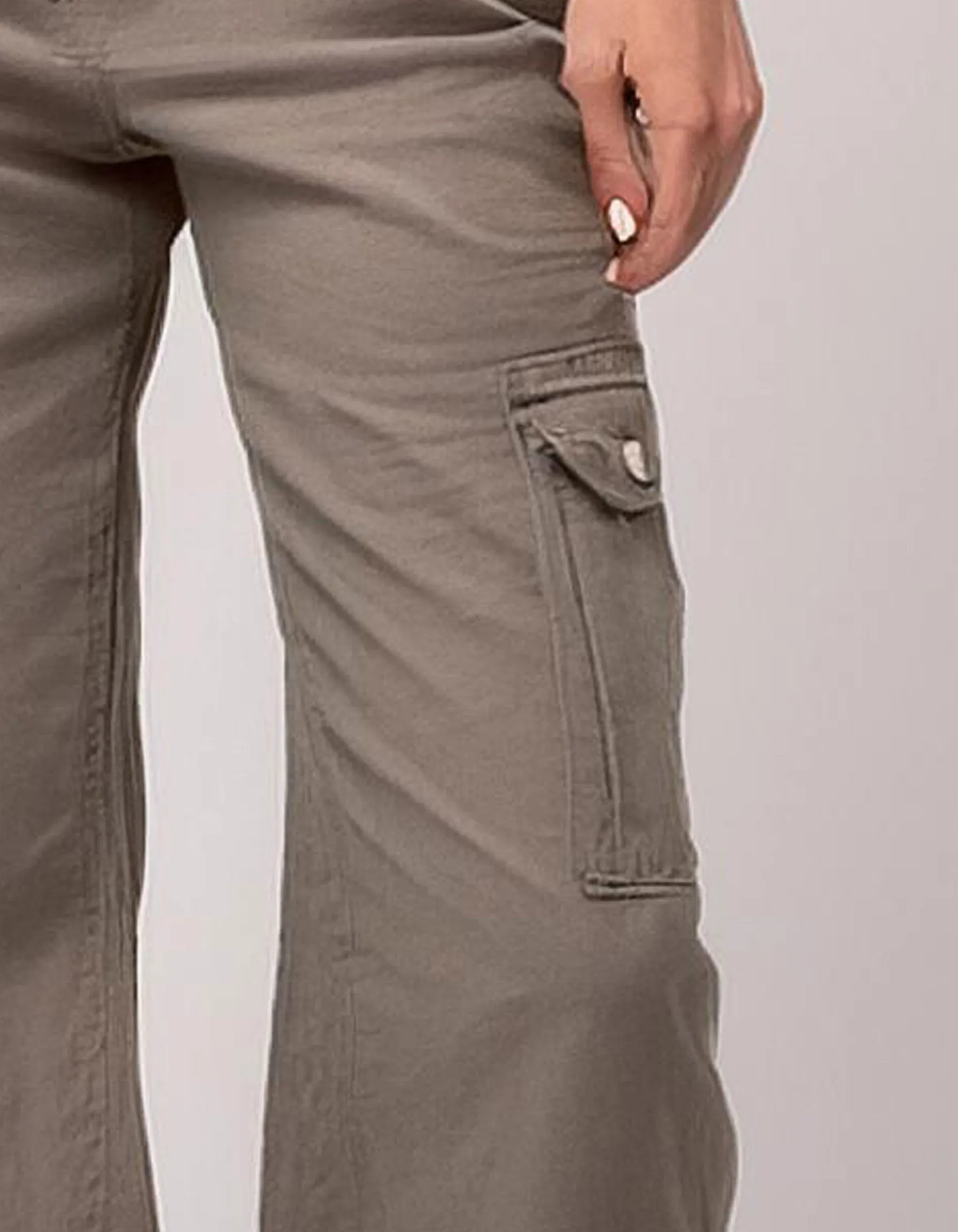 Taupe Cargo Pants