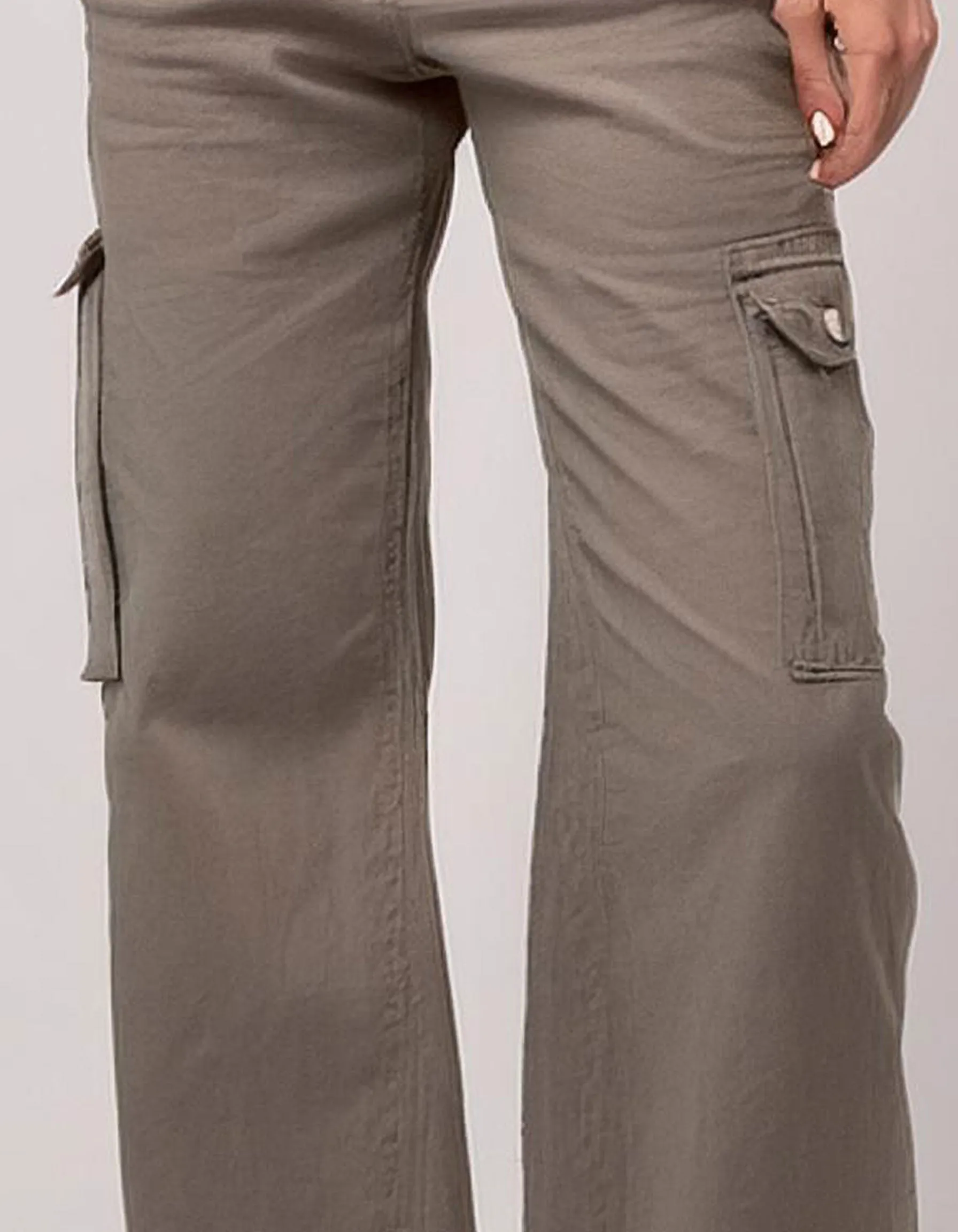 Taupe Cargo Pants