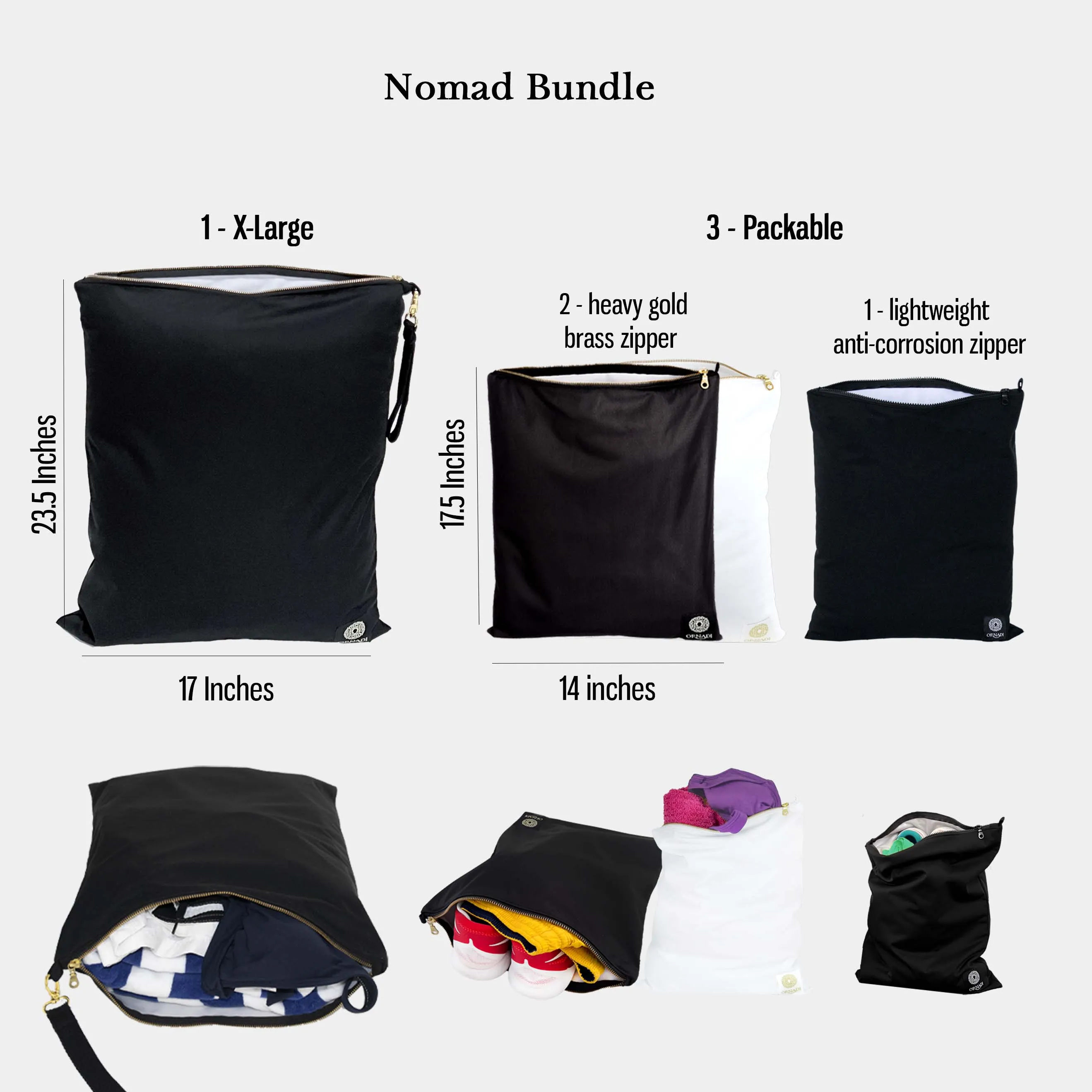 The Nomad 4 Travel Bag Bundle