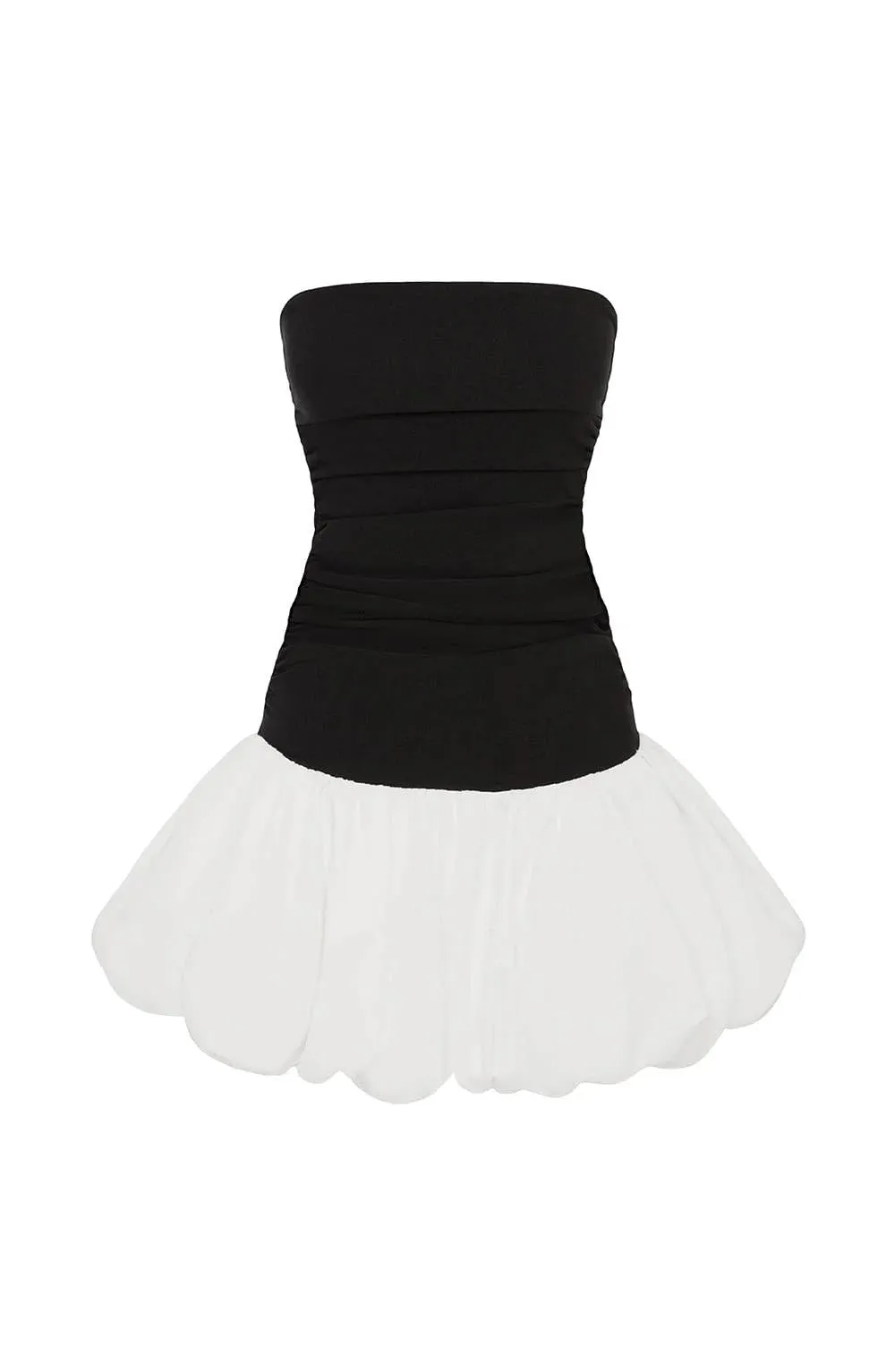 The Stallion Black and White Dress-