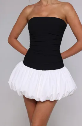 The Stallion Black and White Dress-