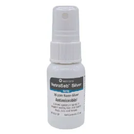 VetraSeb Silver Antimicrobial Spray for Dogs, Cats and Horses