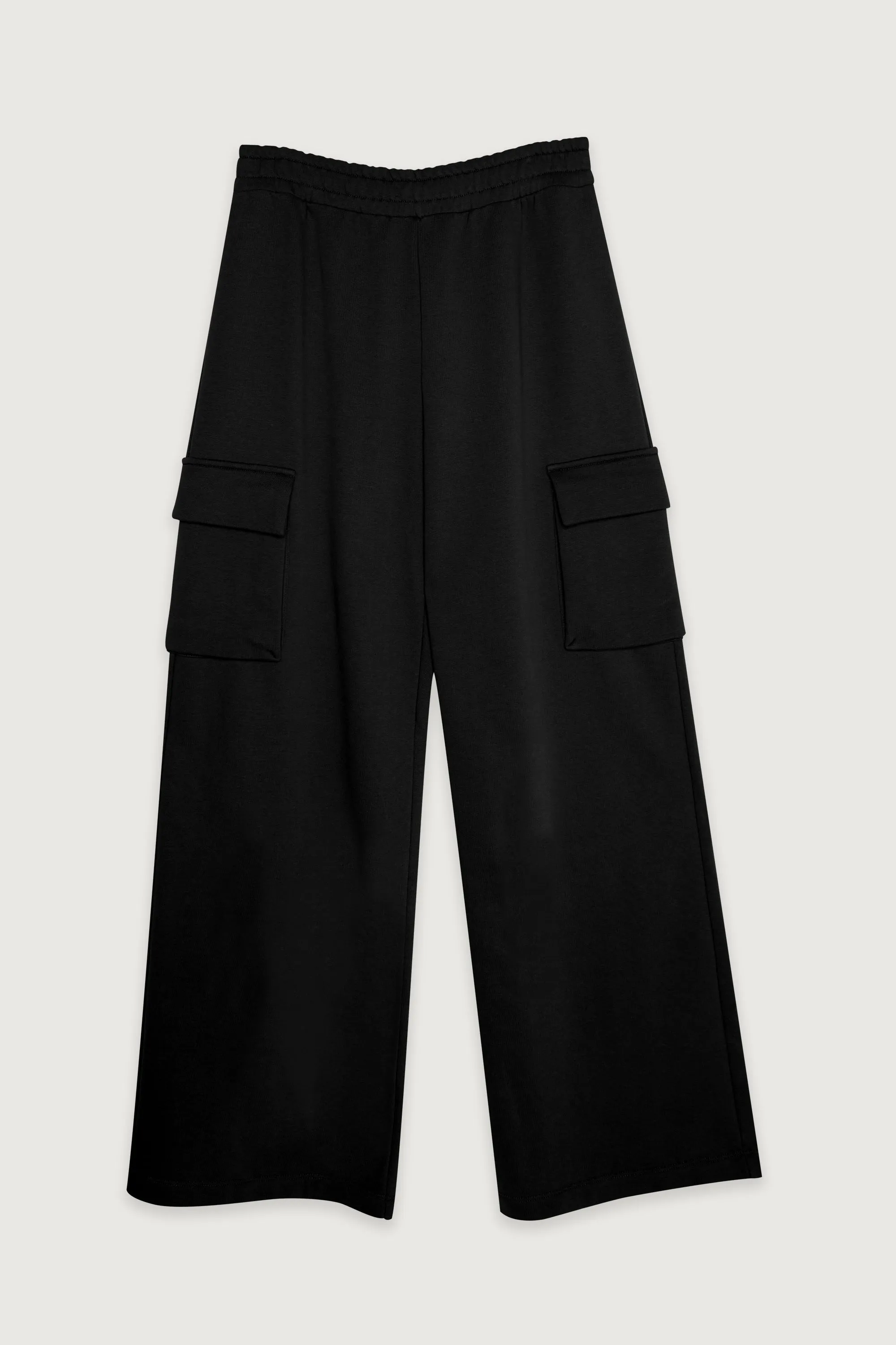 WIDE LEG CARGO SWEATPANT