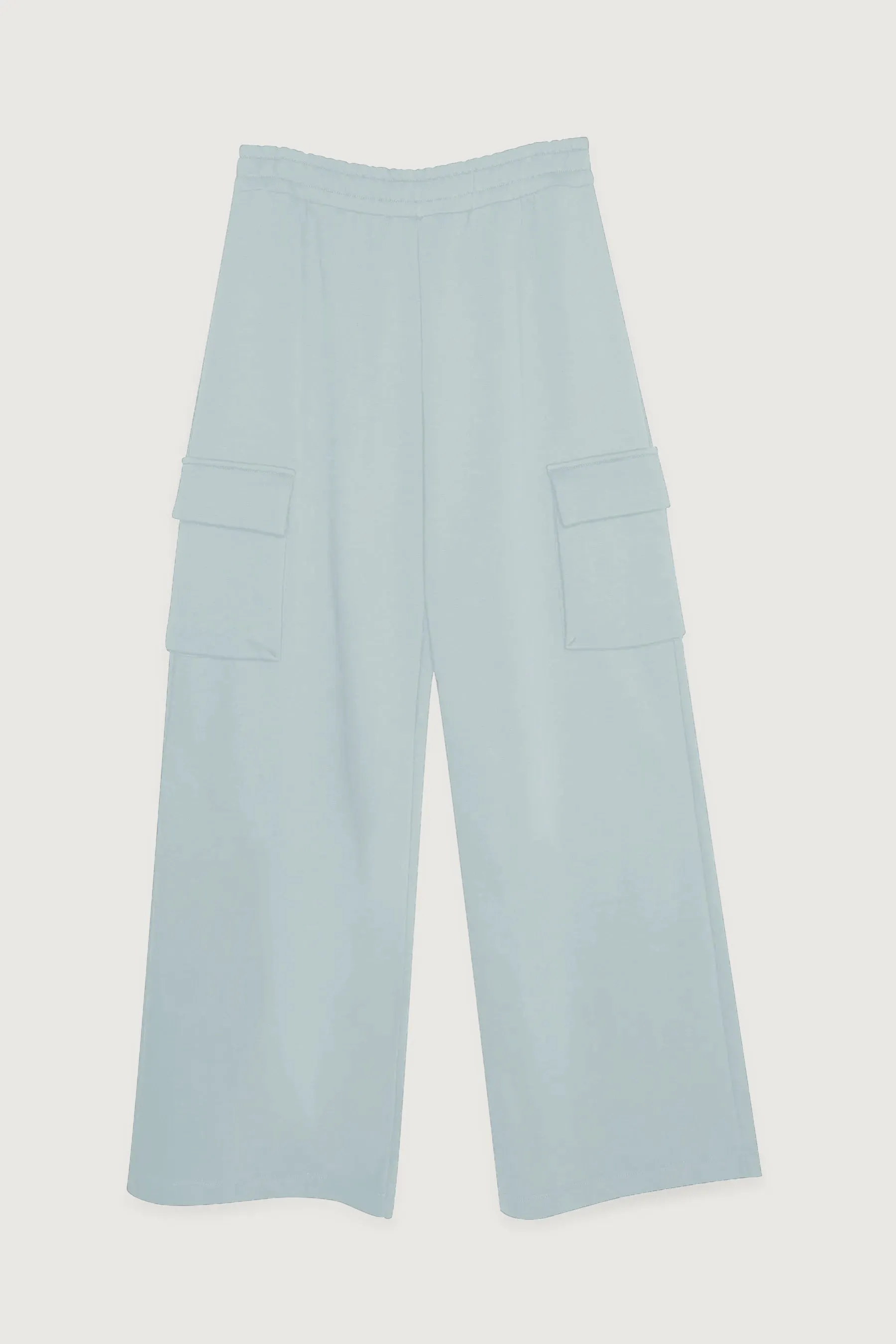 WIDE LEG CARGO SWEATPANT