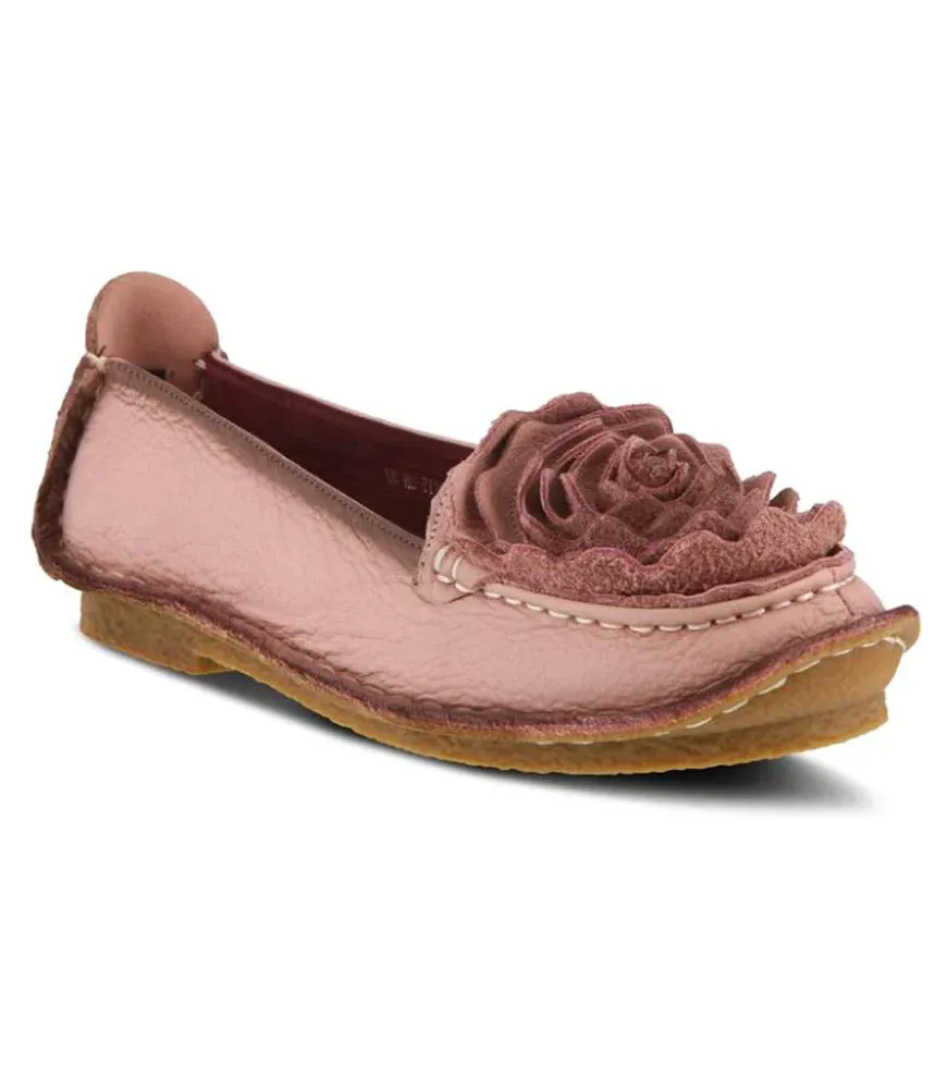 Women's L'Artiste | Dezi Ballerina Style Hand Painted Shoe | Pink