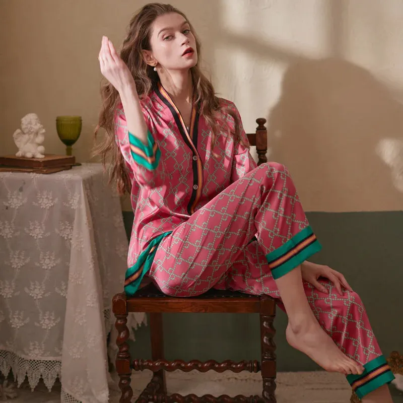 Women's Long-Sleeved Pyjamas Set