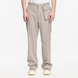 Wool Cargo Pocket Pants