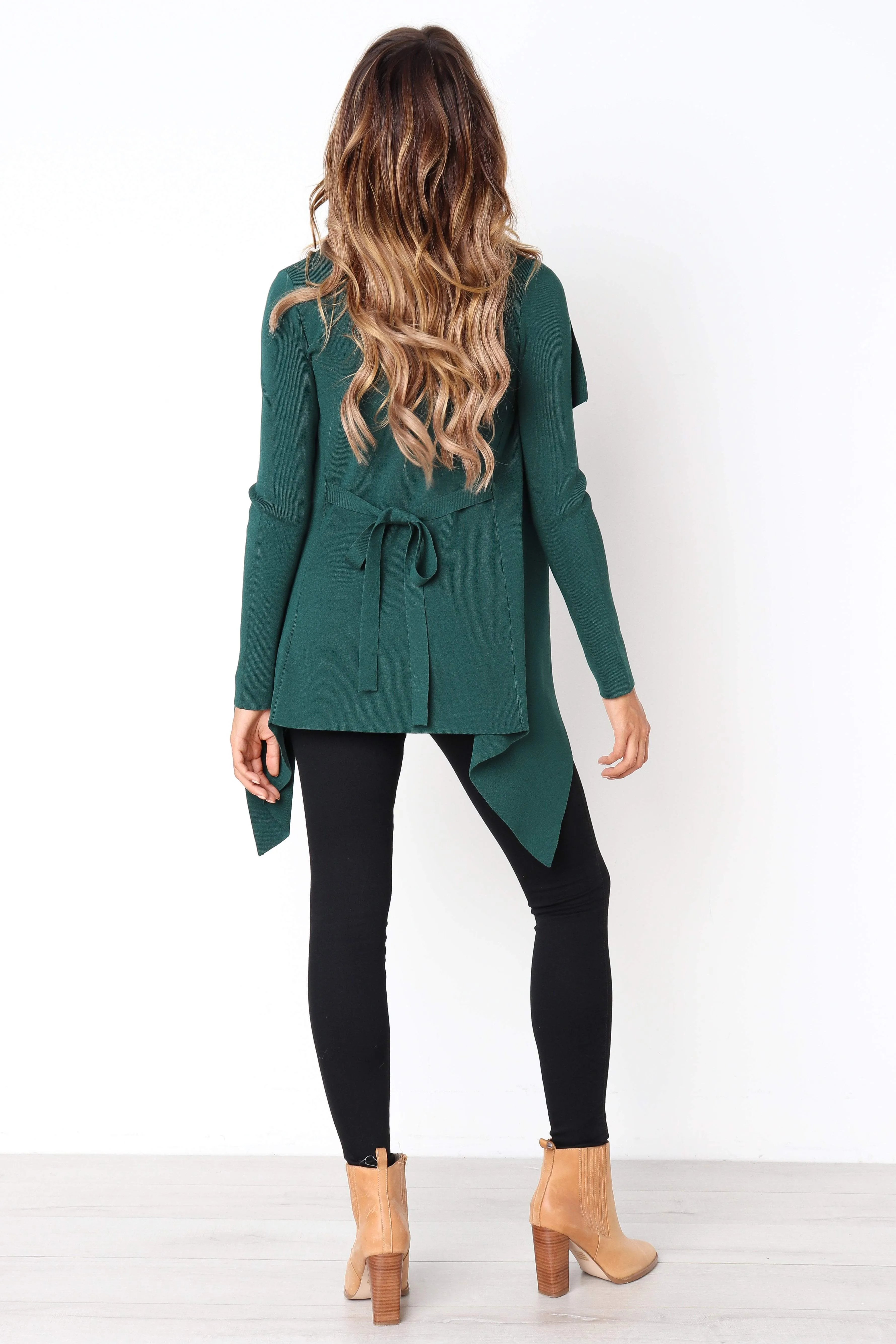 Zimmer Cardigan - Forest Green