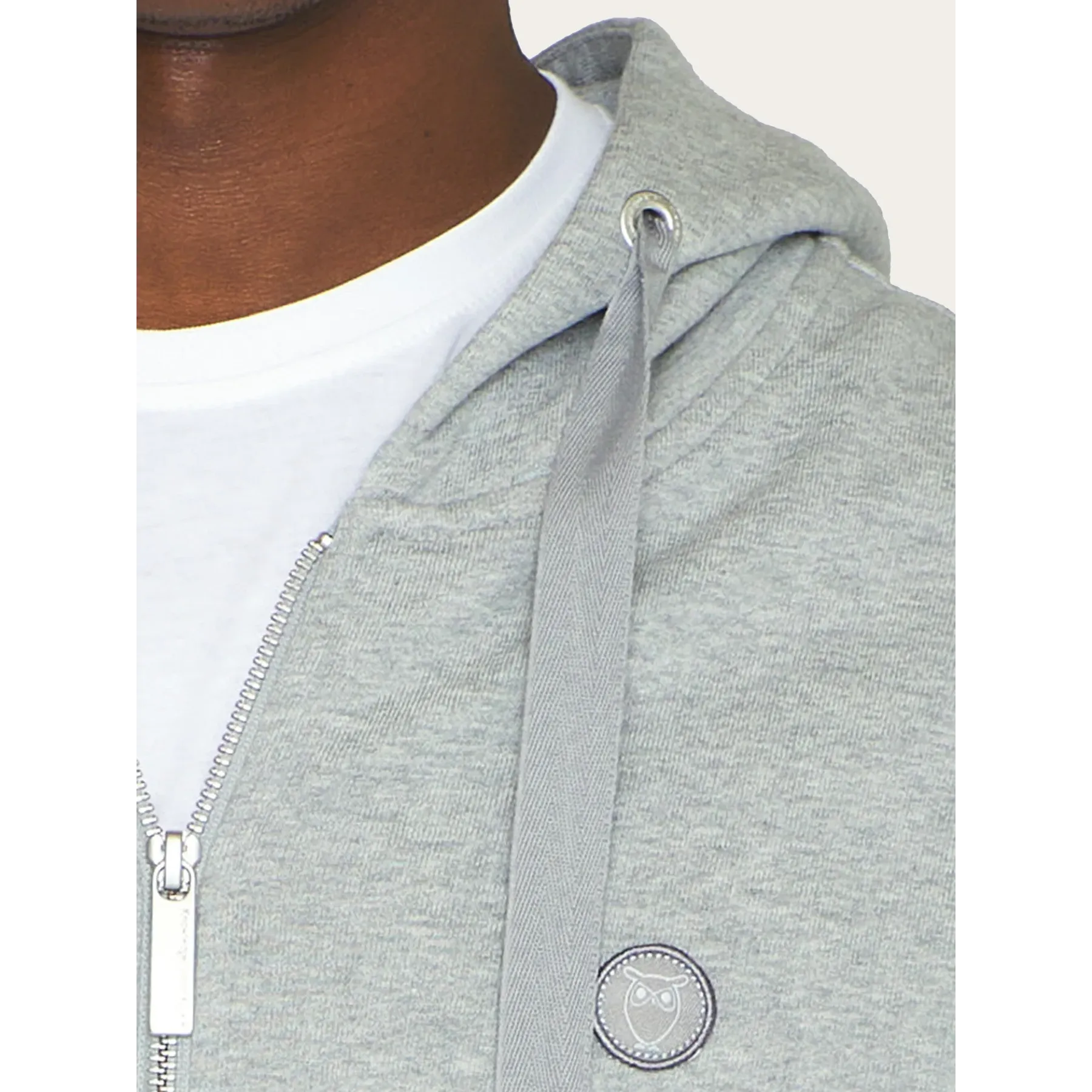 Zip Up Hoodie Made Of Organic Cotton