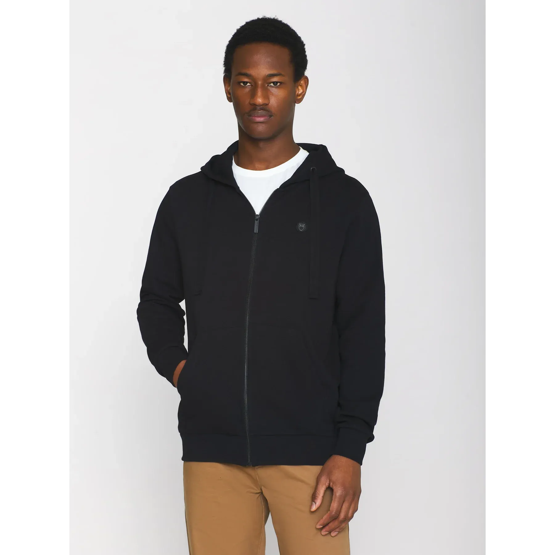 Zip Up Hoodie Made Of Organic Cotton